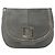 Borsa a Spalla FENDI in Camoscio Grigio Oro Auth ka1367 Marrone D'oro - vista 2