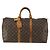 LOUIS VUITTON Borsa Boston Monogram Keepall 50 M41426 LV Auth 158956 Monogramma - vista 2