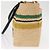 Bolsa de Mão LOEWE Raffia 2way Bege Ouro Auth BA9225V Dourado - vista 3