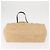 Bolsa de Mão LOEWE Raffia 2way Bege Ouro Auth BA9225V Dourado - vista 5