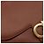 Borsa a Spalla Gancini in Pelle Marrone Oro Salvatore Ferragamo Auth 159139 - vista 15