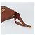 Borsa a Spalla Gancini in Pelle Marrone Oro Salvatore Ferragamo Auth 159139 - vista 7