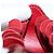 Pochette GOYARD in tela PVC rossa Auth BA9393V Rosso - vista 15