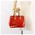 LOUIS VUITTON Monogram Vernis Reade PM Borsa a Mano Rossa M91088 LV Auth 159382 Rosso - vista 23
