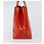 LOUIS VUITTON Monogram Vernis Reade PM Borsa a Mano Rossa M91088 LV Auth 159382 Rosso - vista 3