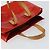 LOUIS VUITTON Monogram Vernis Reade PM Borsa a Mano Rossa M91088 LV Auth 159382 Rosso - vista 6