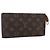 LOUIS VUITTON Monogram Bucket GM Accessory Pouch LV Auth 157732