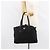 Prada Tote Bag aus schwarzem Nylon mit silberner Authentizität bs32076 - Ansicht 23