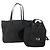 BALLY Borsa a Spalla Nylon PVC 2 Set Nera Auth bs32141 Nero