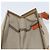 Borsa a mano Miu Miu in tela khaki oro Auth 159399 D'oro Cachi - vista 17