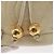 Borsa a Spalla con Catena CHANEL in Pelle Avorio Oro CC Auth 157949A D'oro Crudo - vista 14