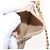 Borsa a Spalla con Catena CHANEL in Pelle Avorio Oro CC Auth 157949A D'oro Crudo - vista 22