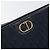 Borsa a Spalla in Tela Trotter Christian Dior Blu Navy Oro Auth BA9239 D'oro - vista 14