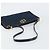 Borsa a Spalla in Tela Trotter Christian Dior Blu Navy Oro Auth BA9239 D'oro - vista 7