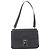 Borsa a Spalla Vala in Pelle Nera e Argento di Salvatore Ferragamo Auth BA9331 Nero - vista 2