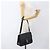 Borsa a Spalla Vala in Pelle Nera e Argento di Salvatore Ferragamo Auth BA9331 Nero - vista 20