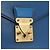 LOUIS VUITTON Borsa Porta Documenti a Tracolla Epi Blu Toledo LV Auth 160443 - vista 18