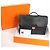 Sac à dépêches HERMÈS Sac à Depeche 38 Ardennes Leather Handbag in Black V:1992 - view 9