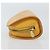 LOUIS VUITTON Pochette Dauphine PM Epi Giallo M48449 LV Auth BA9437 - vista 4