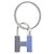 Ring Portachiavi Hermès Cadena Quiz Rainbow Argento Blu