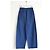Jeans de algodón/seda de pierna de barril Chanel Resort 2012 Azul - vista 6