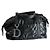 Borsa Dior in pelle nera e tela trapuntata Nero