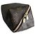 Louis Vuitton Monogramm-Canvas-Schuhbedarfstasche Braun