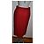 Falda midi de lana roja Gianni Versace - vista 4