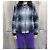 Paul & Joe Winterjacke aus blauer Wolle - Ansicht 2