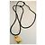 Collana Chanel N5 placcata oro con pendente a flacone Nero D'oro - vista 7