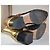 Stivaletti Balmain in pelle nero e argento Taglia 37 - vista 5