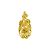 Autre Marque Anello 'volute' in oro giallo. - vista 5