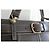 Borsa a Mano Jeans Pocket in Pelle Marrone di Dior - vista 3