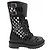 Botas Largas de Piel de Ternera Christian Dior Negro