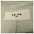 Céline Chaqueta sin cuello Celine Verde - vista 4