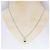 Autre Marque Platinum Emerald Diamond Necklace Silvery - view 6