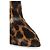 Botas Saint Laurent Niki de potro con estampado de leopardo Negro Beige Marrón oscuro - vista 13