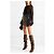 Botas Saint Laurent Niki de potro con estampado de leopardo Negro Beige Marrón oscuro - vista 3
