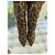 Botas Saint Laurent Niki de potro con estampado de leopardo Negro Beige Marrón oscuro - vista 5