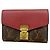 Portafoglio Pallas Compact Tri-fold Monogramma Louis Vuitton Marrone Fuschia
