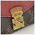 Portafoglio Pallas Compact Tri-fold Monogramma Louis Vuitton Marrone Fuschia - vista 12