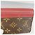 Portafoglio Pallas Compact Tri-fold Monogramma Louis Vuitton Marrone Fuschia - vista 7