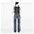 Dior Blau Oblique Canvas Safari Rucksack Marineblau - Ansicht 7