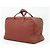 Borsa da Viaggio Victoria in Pelle Hermès Rosso - vista 2