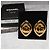 Orecchini a clip in tono oro Chanel Coco Mark 97P D'oro - vista 2
