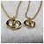 Set collana, orecchini e bracciale Christian Dior con scatola D'oro - vista 4