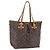 Louis Vuitton Palermo Handtasche aus Monogramm-Canvas GM Braun