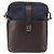 Borsa a Spalla Gancini in Nylon Salvatore Ferragamo Blu navy