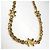 Bracciale Triomphe in tono oro con strass di Céline D'oro - vista 3