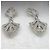 Orecchini Art Deco in argento Christian Dior rari con strass - vista 2